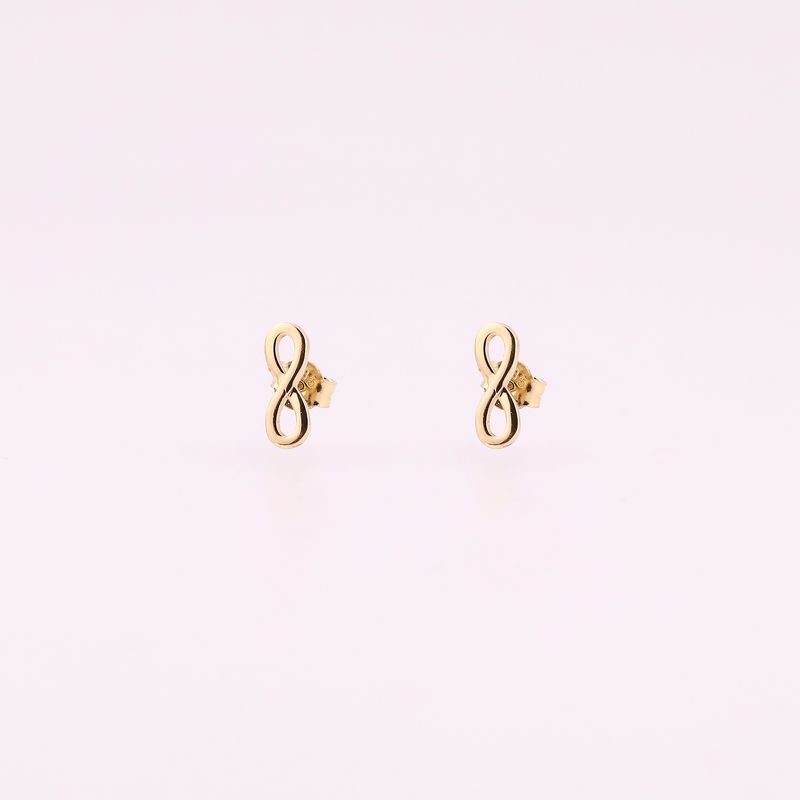 Aretes Infinito 14k 1.1g