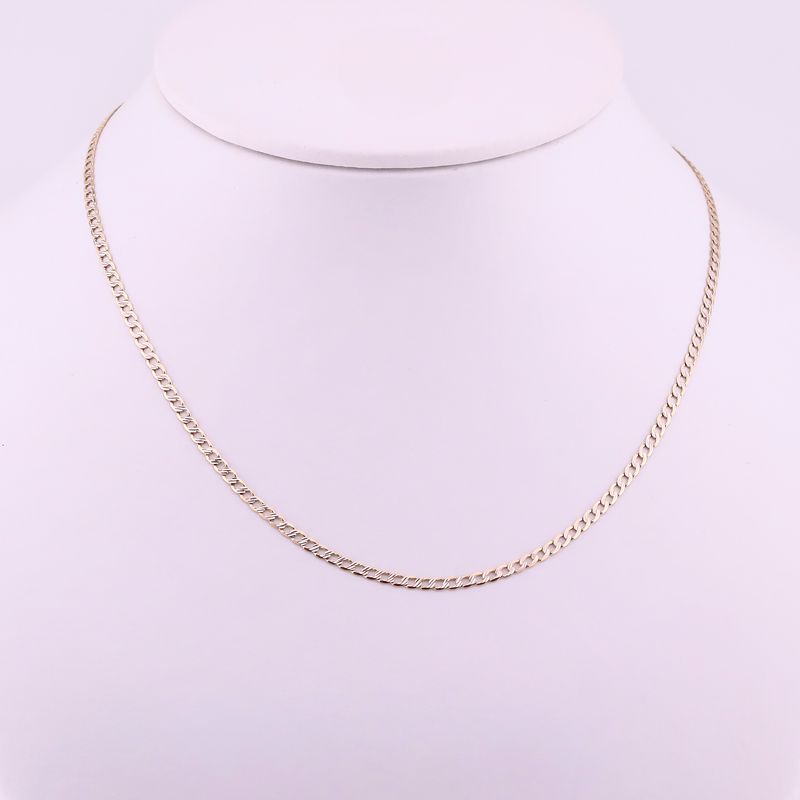 Cadena Eslabon Diam. 14k 4.4g 55cm