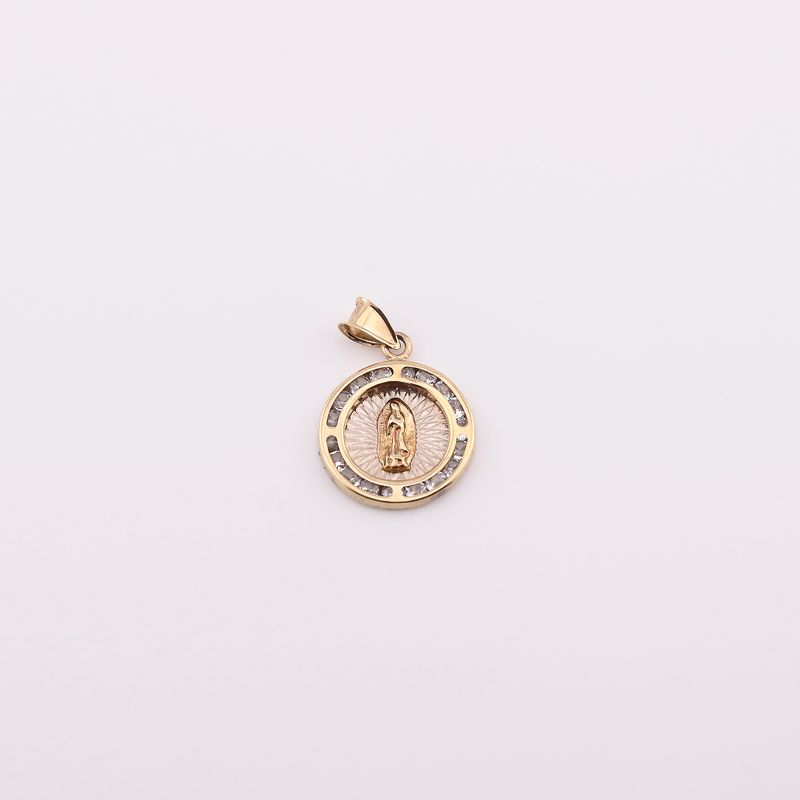 Dije Virgen Circ. C/p 10k 1.2g