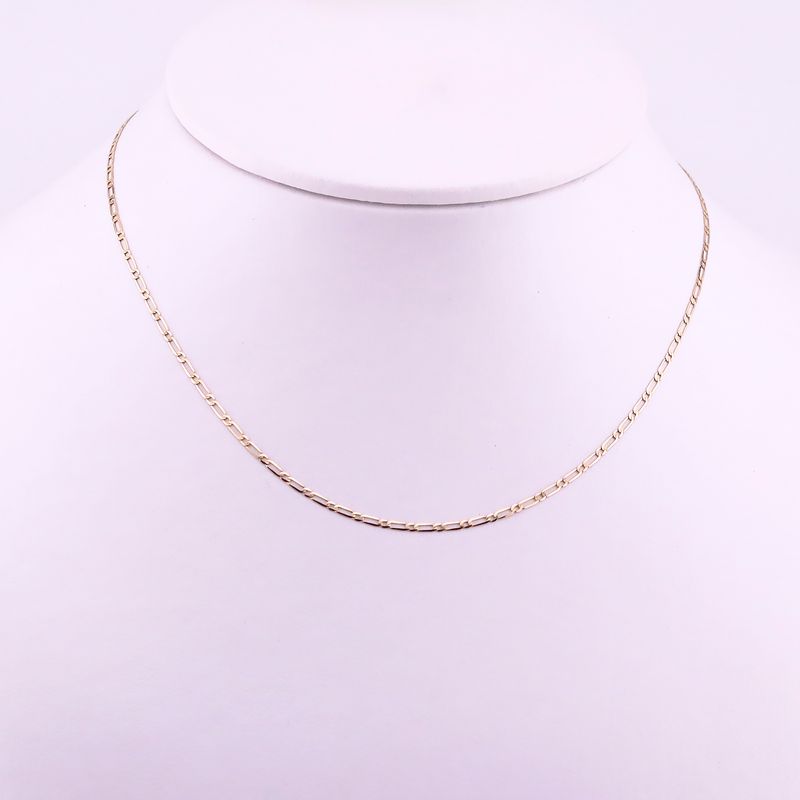 Cadena 1x1 14k 1.6g 50cm