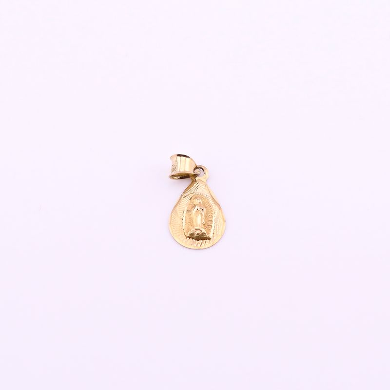 Dije Gota Virgen 14k 0.7g