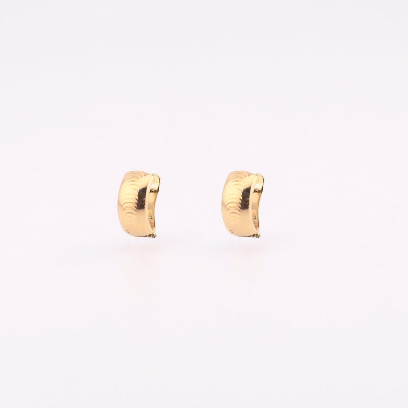 Aretes Hugiies  14k 1.4g