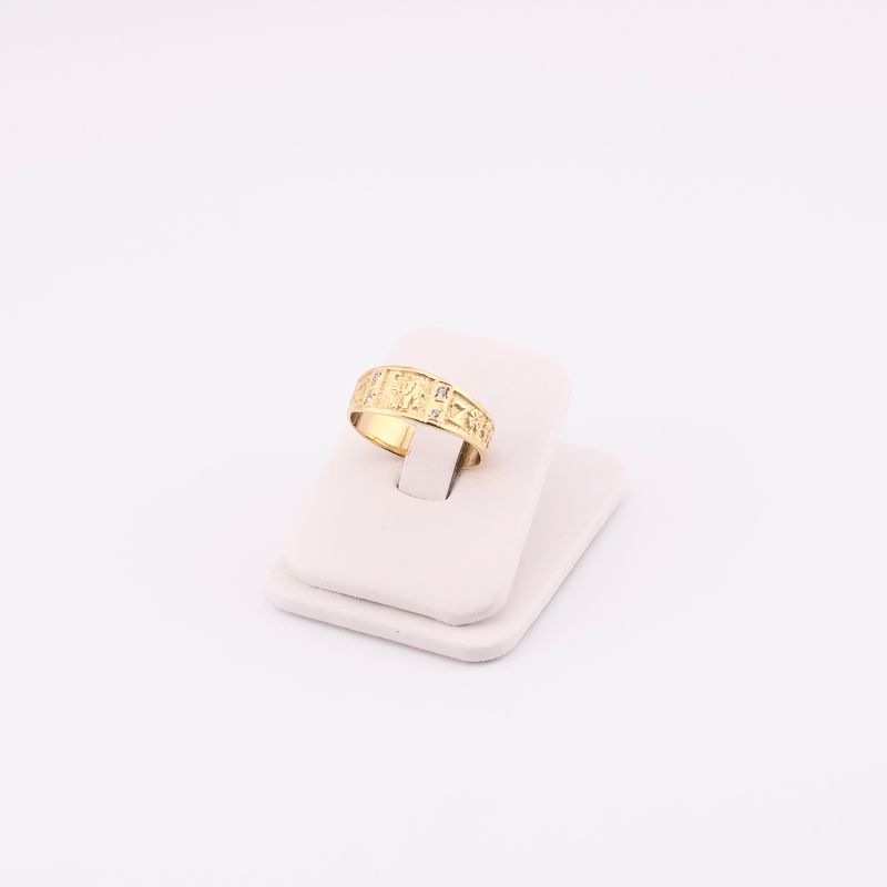 Anillo Suerte  14k 2.9g #9.5
