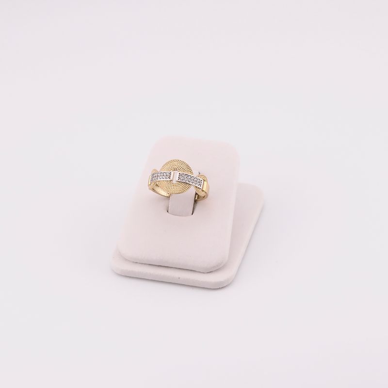 Anillo Circ. C/p 14k 2.1g #6.5