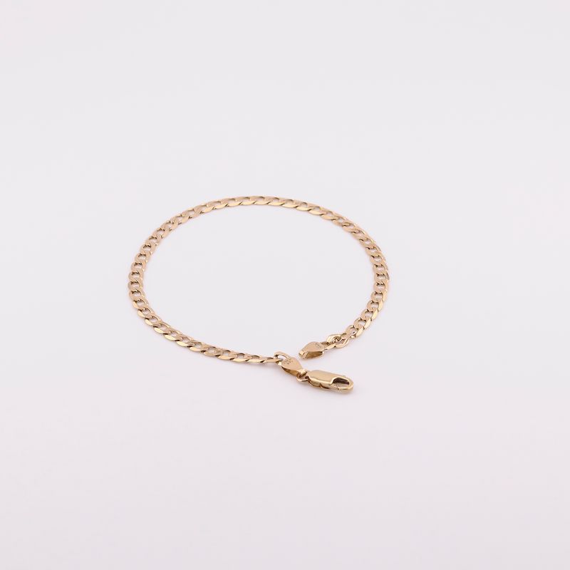 Pulso Eslabon  14k 4.3g 21cm