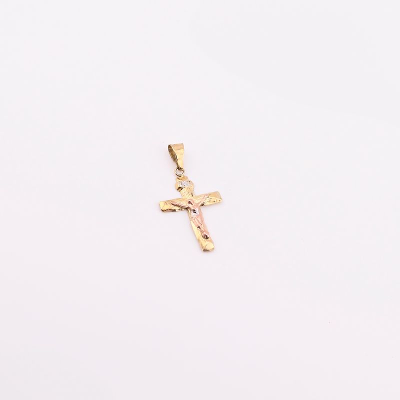 Dije Cruz Cristo  14k 0.5g
