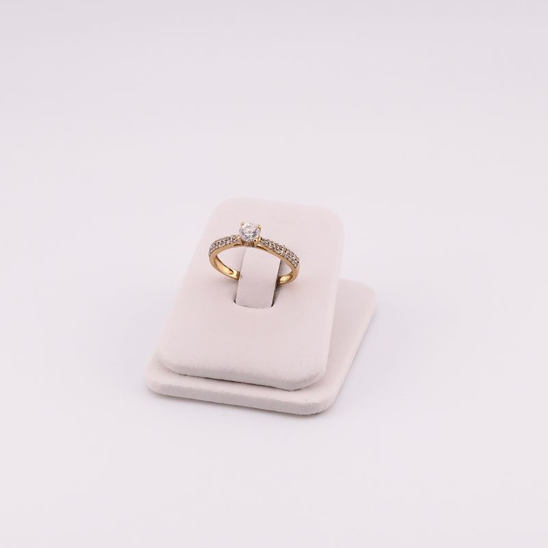Anillo C/p Bcas  14k 1.6g #6