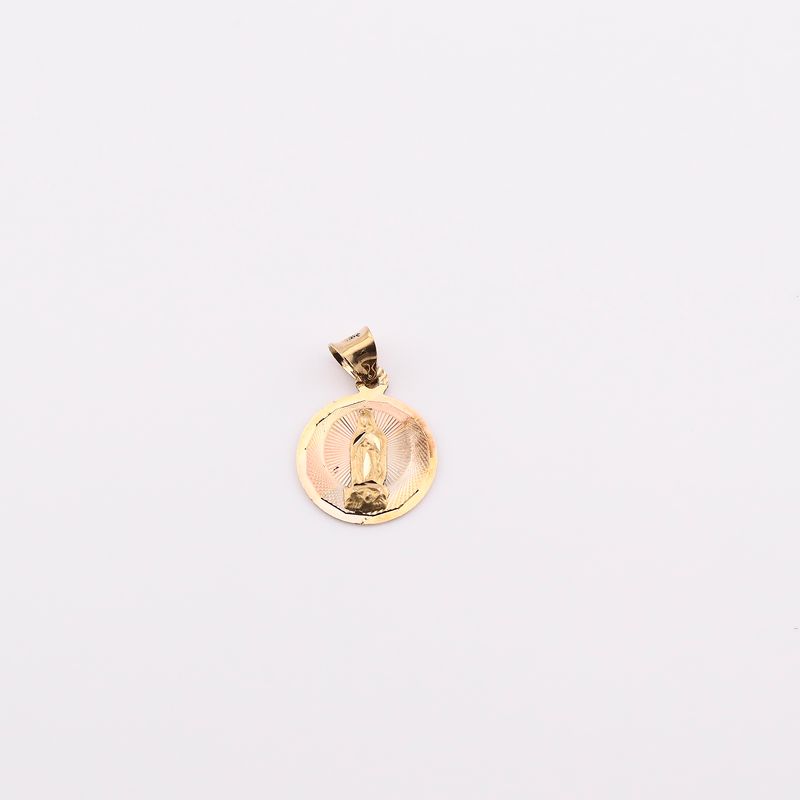 Dije Circ. Virgen 10k 0.8g
