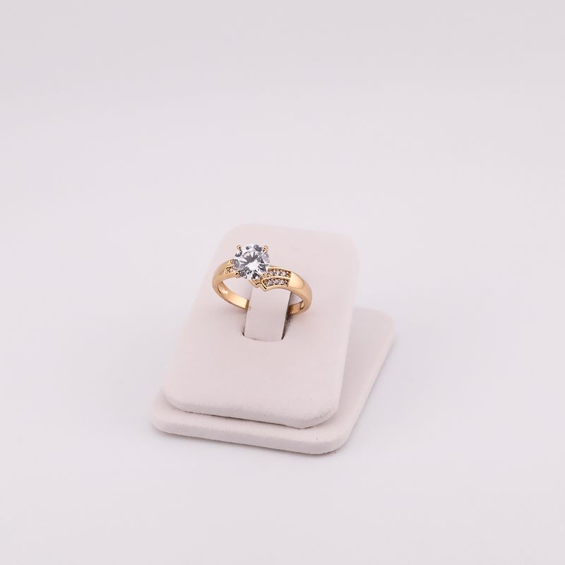 Anillo C/p Bca  14k 3g #7