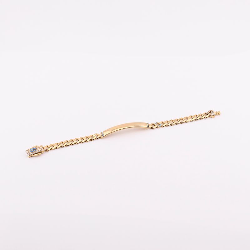 Esclava Tipo Monaco 14k 5.2g 13cm