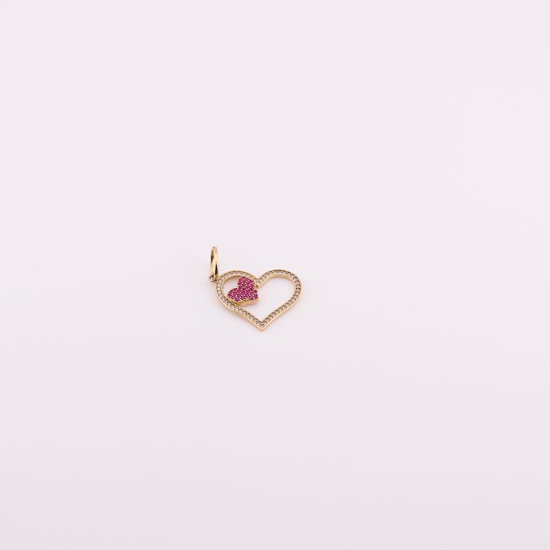 Dije Corazon C/p  14k 2.5g