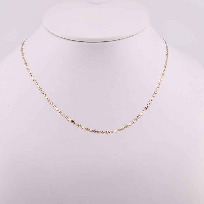 Cadena Mixta  14k 1.3g 45cm