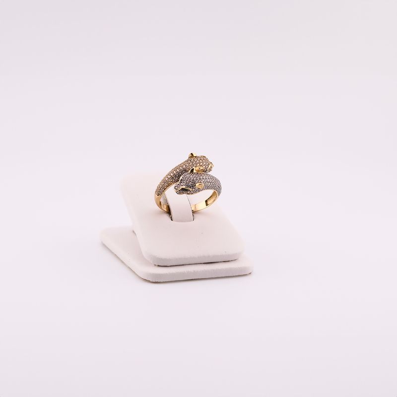 Anillo Pumas C/p  14k 4g  #9
