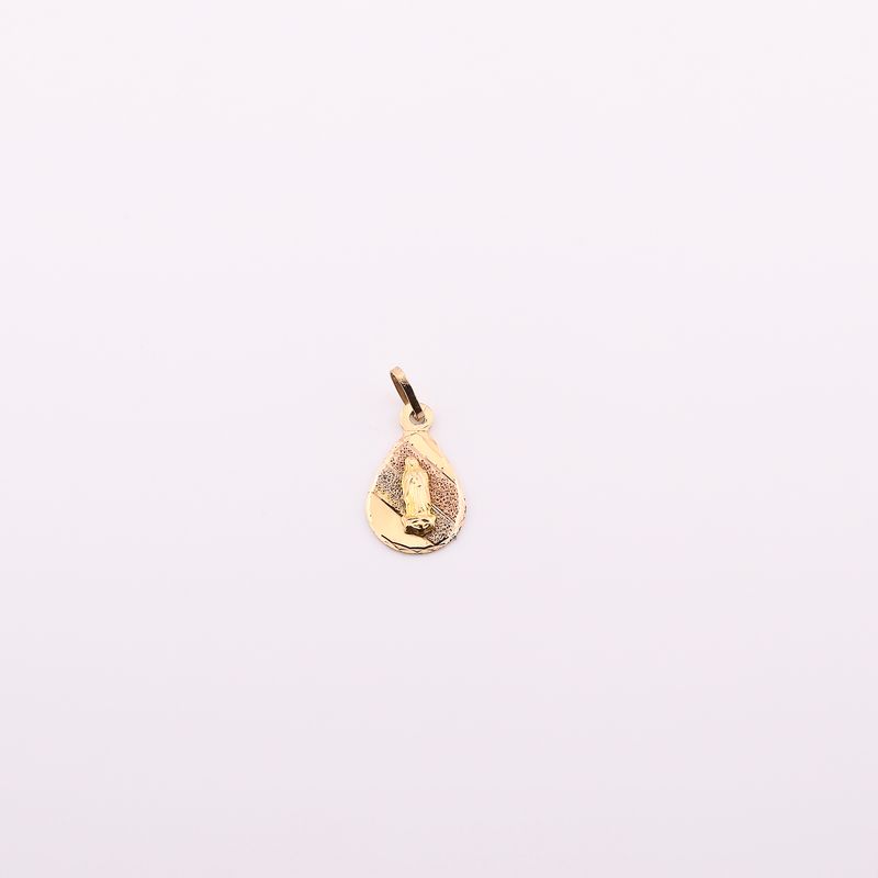 Dije Virgen Gota  14k 0.7g