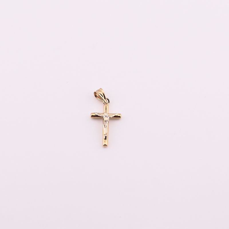 Dije Cruz Cristo 14k 0.5g