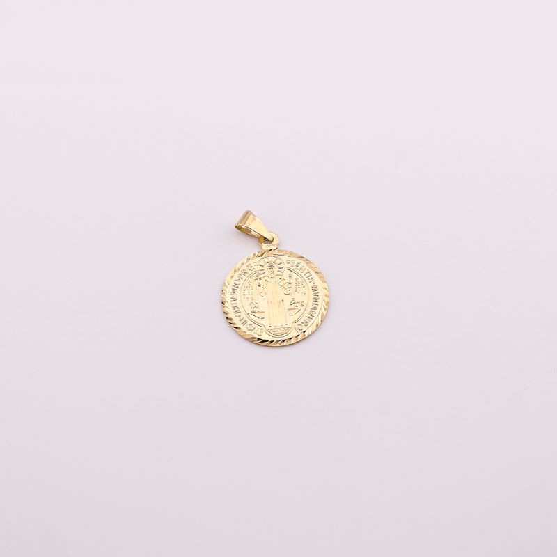 Dije San Benito  14k 2.6g
