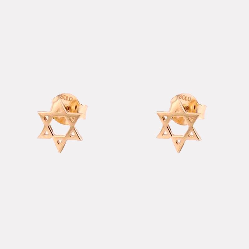 Aretes Estrella 14K 1g