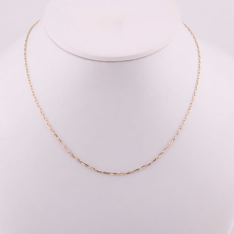 Cadena Eslabon Inv.14k 1.9g 50cm