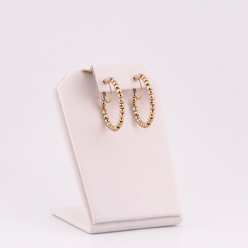 Arracadas Borlas 14k 3.7g