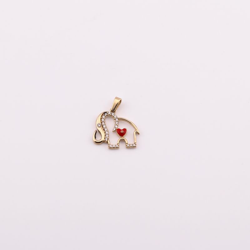 Dije Elefante C/ 14k 1.1g