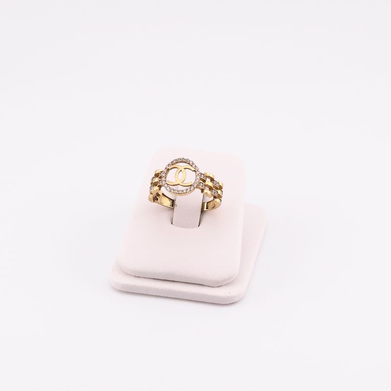 Anillo Imit. Chanel C/p  10k 2.7g #8