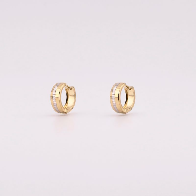 Aretes Grapas Relim. 14k 2.1g