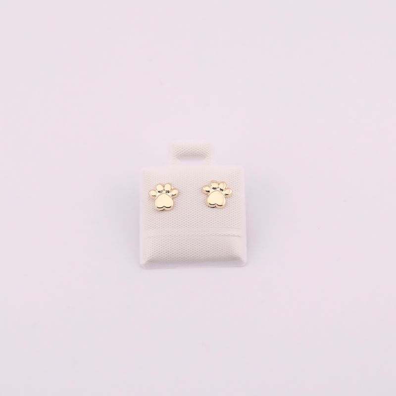 Broqueles Huella Perrito  10k 0.2g