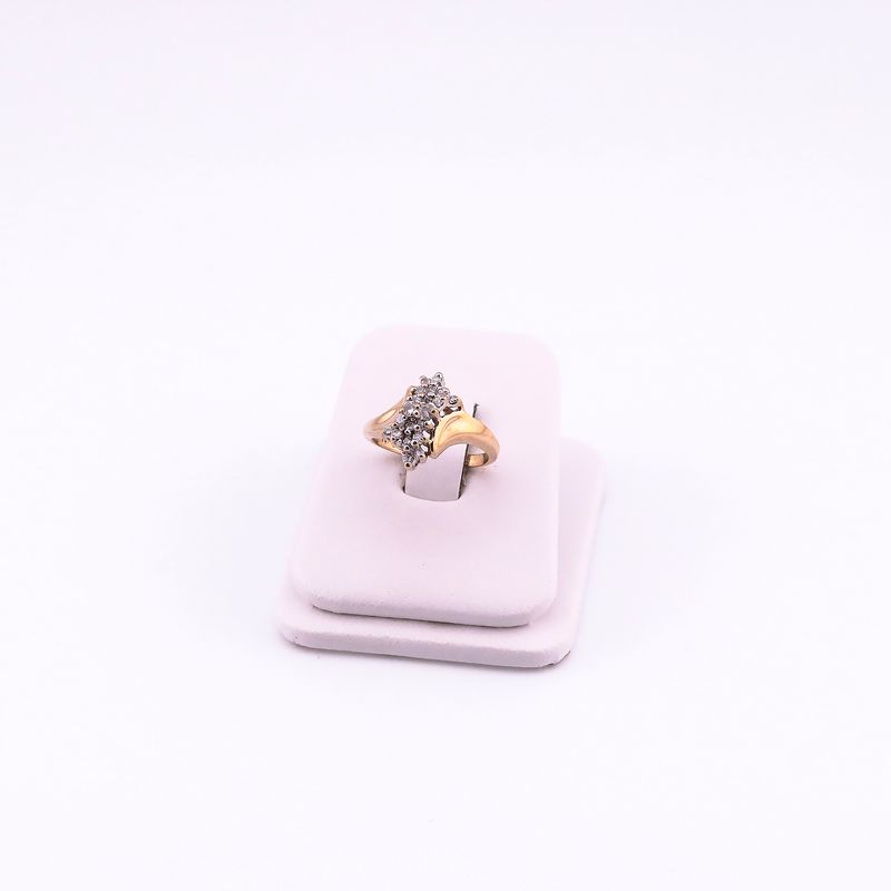 Anillo C/p Bca   14k 3.4g #5