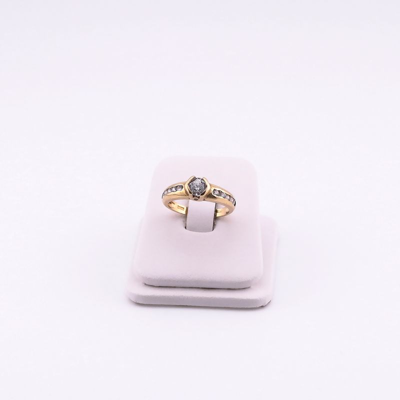 Anillo C/p Bcas  14k 3.1g #6.5