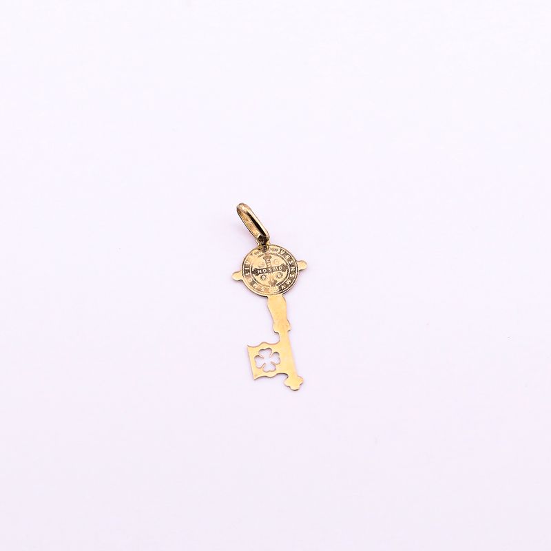 Dije Llave San Benito 14k 0.4g