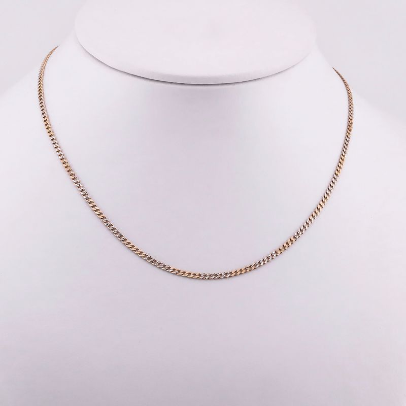 Cadena Eslabon  14k 4.8g 45cm
