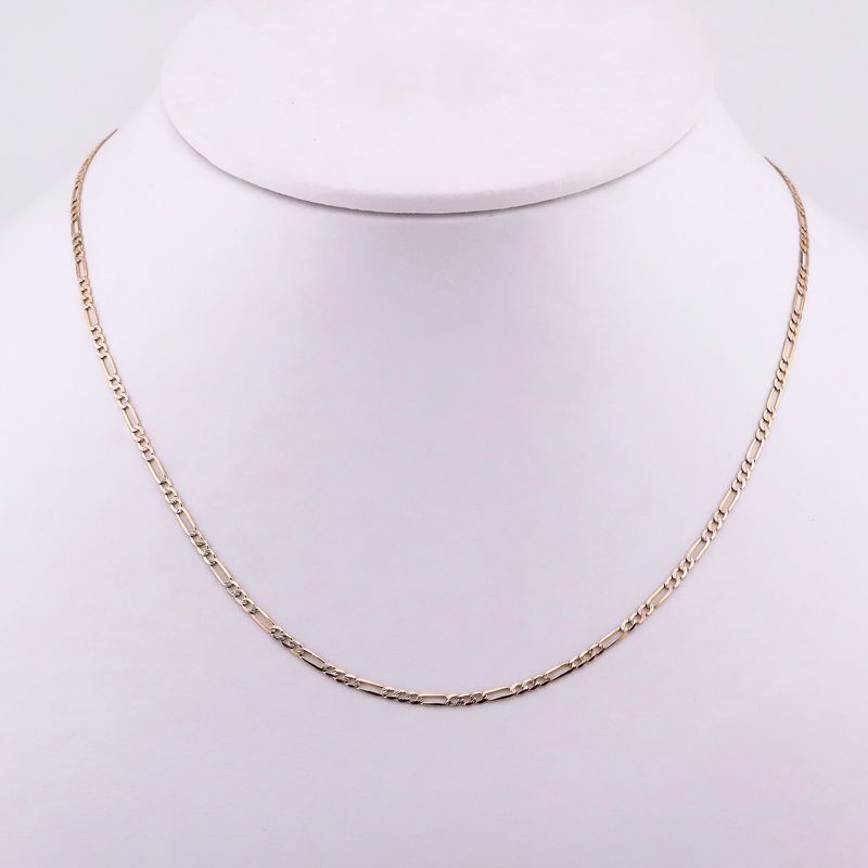 Cadena Cartier Dimant. 14k 2.9g 55cm