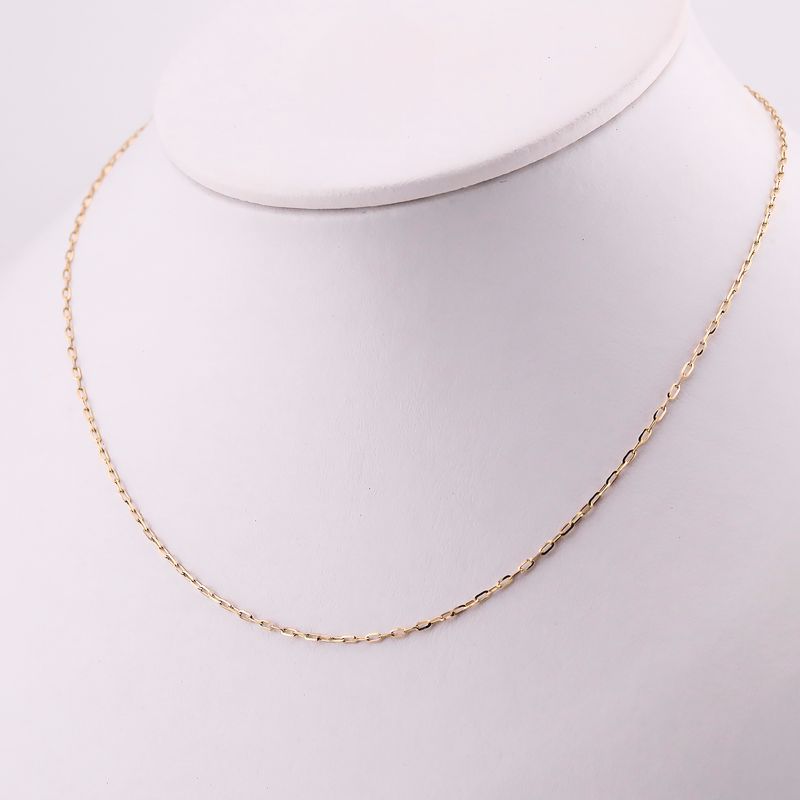 Cadena Eslabon Inv. 14k 1.9g 50cm