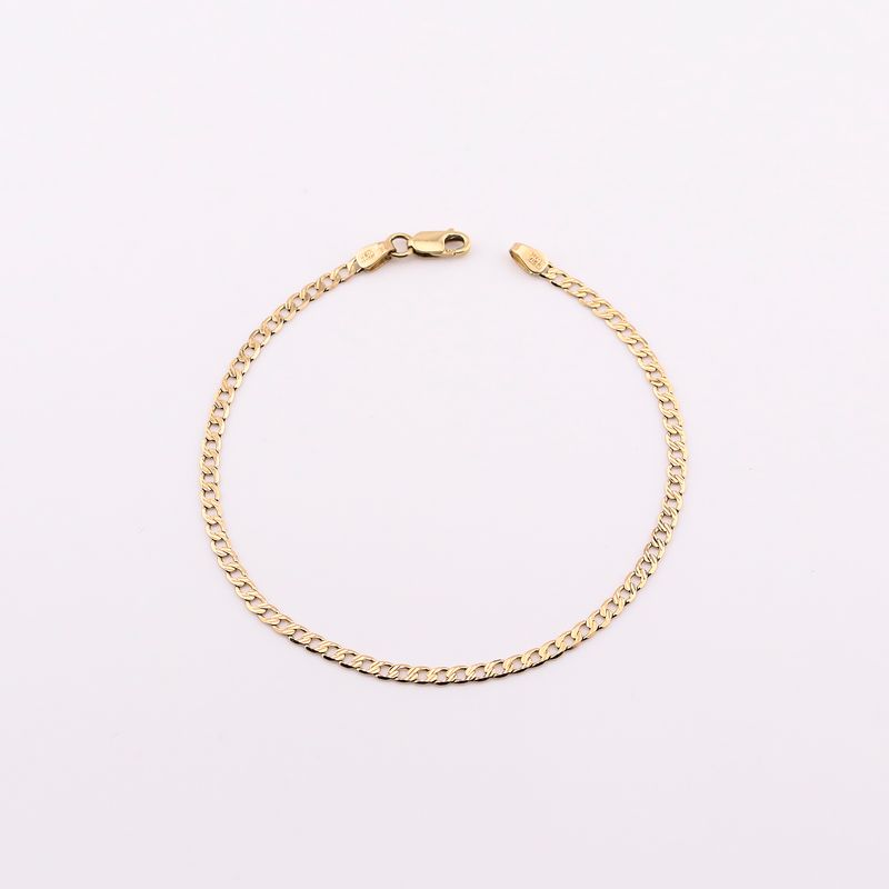 Pulso Eslabon 14k 1.9g 17cm