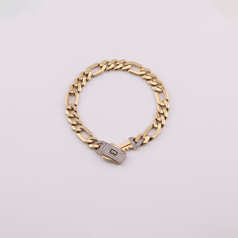 Pulso Tipo Monaco  14k 13.9g 20cm