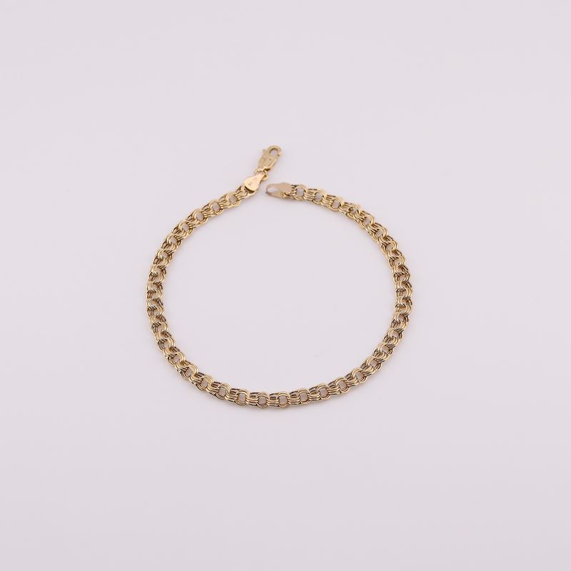 Pulso Tej. Chino 14k 3.2g 21cm