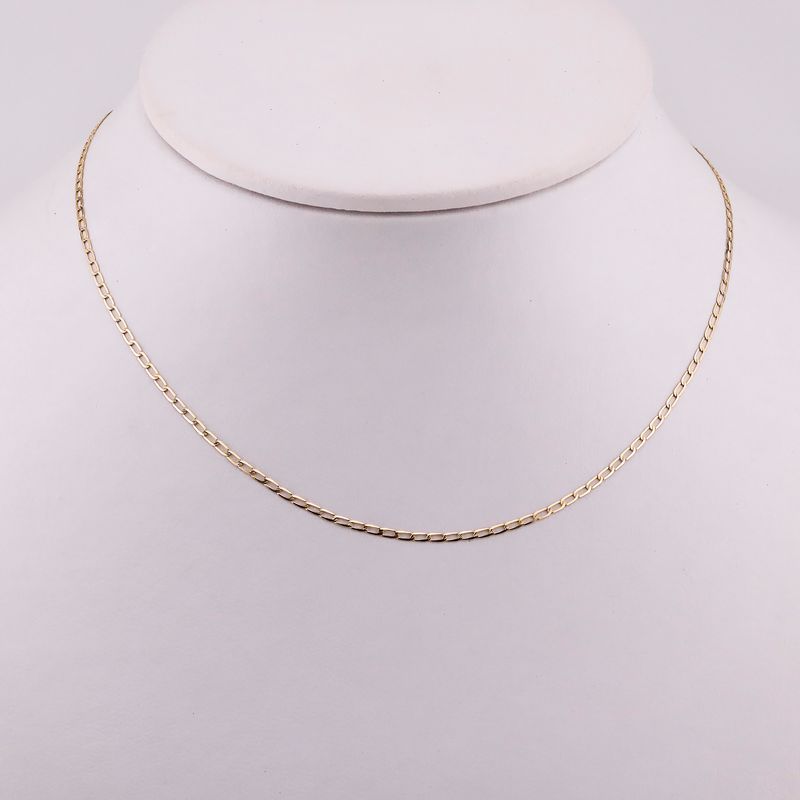 Cadena Eslabon  14k 1.4g 50cm