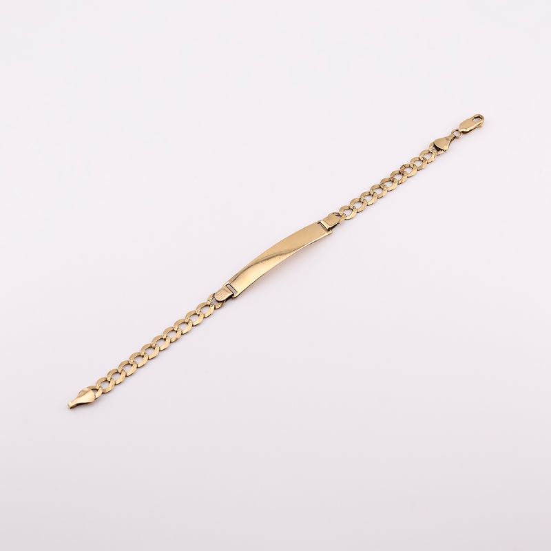 Esclava Eslabon 14k 8g 18cm