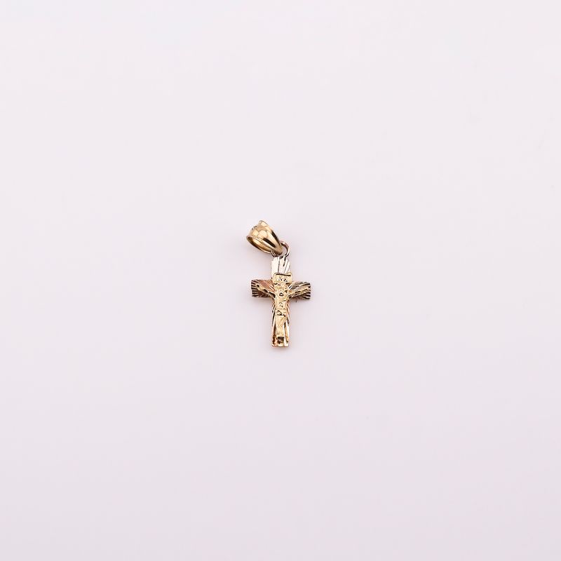 Dije Cruz Cristo 14k 1g