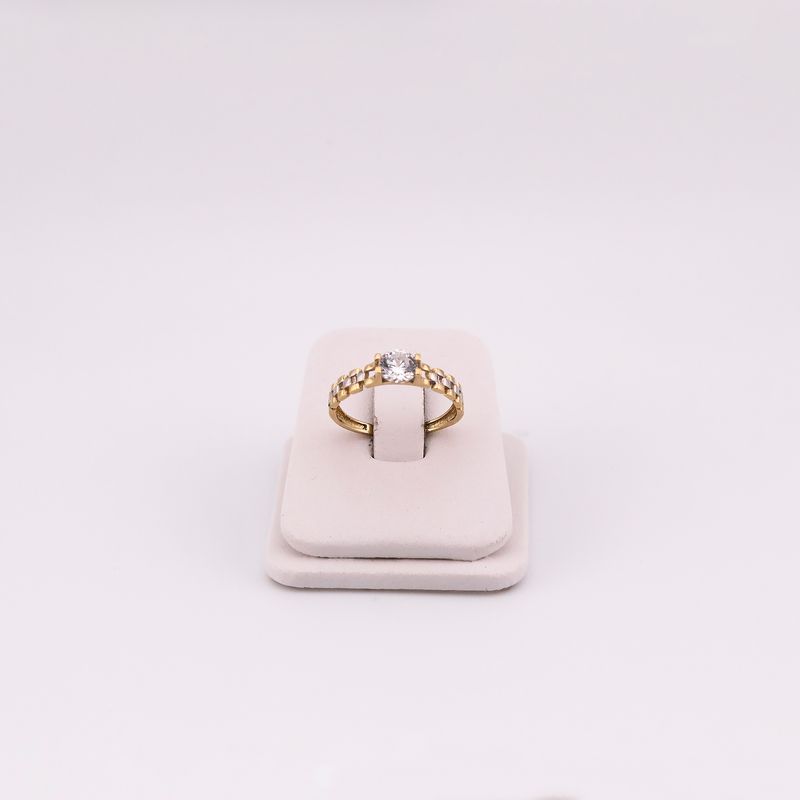 Anillo Tipo Rolex C/p 14k 2g #9