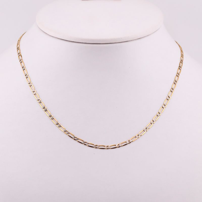 Cadena 1x 1 Dimant. 14k 4.2g 55cm