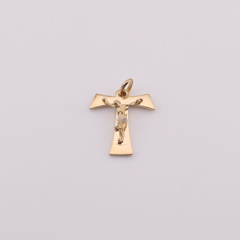 Dije Cruz Cristo 14k 2.3g