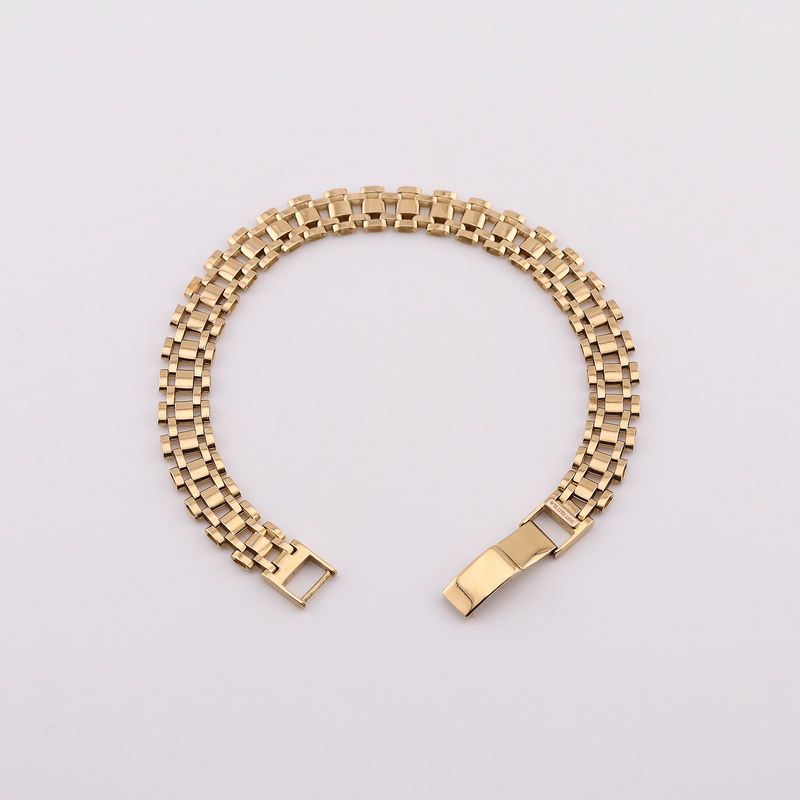 Pulso Tipo Rolex 14k 18cm