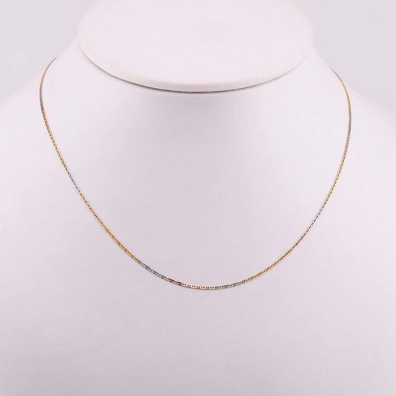 Cadena Escalera Tns 14k 1.1g 40cm