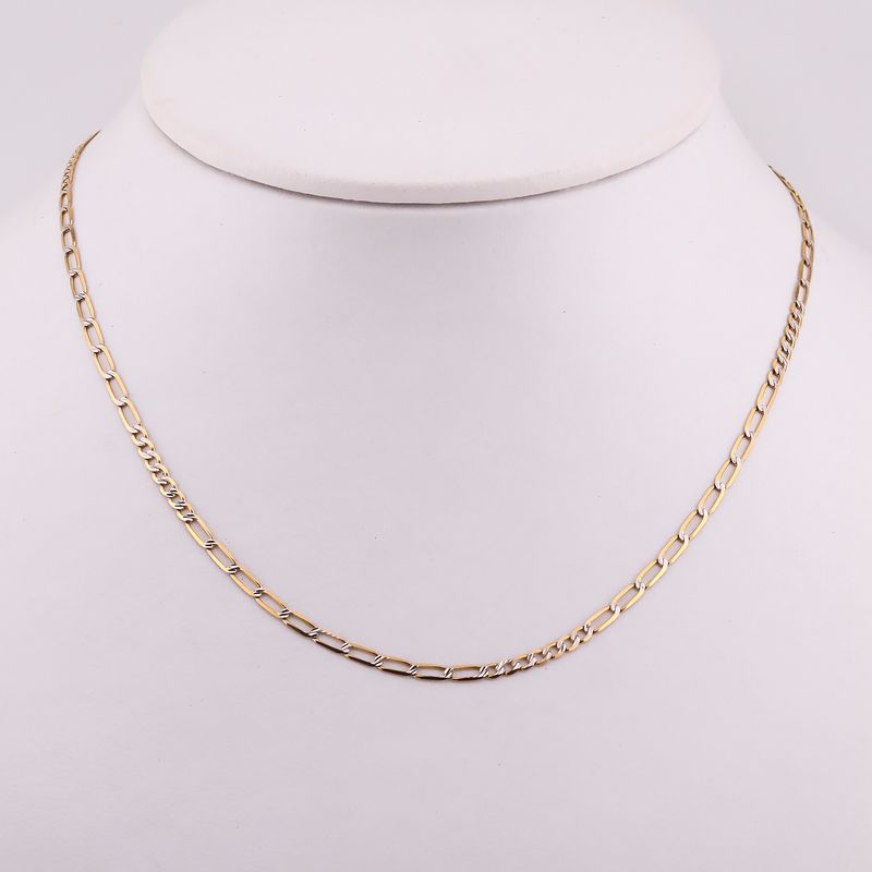 Cadena Eslabon Diam. 14k 4.5g 60cm