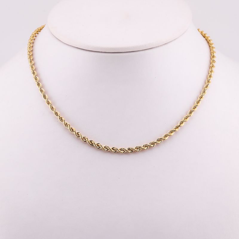 Cadena Torzal 14k 6.9g 60cm