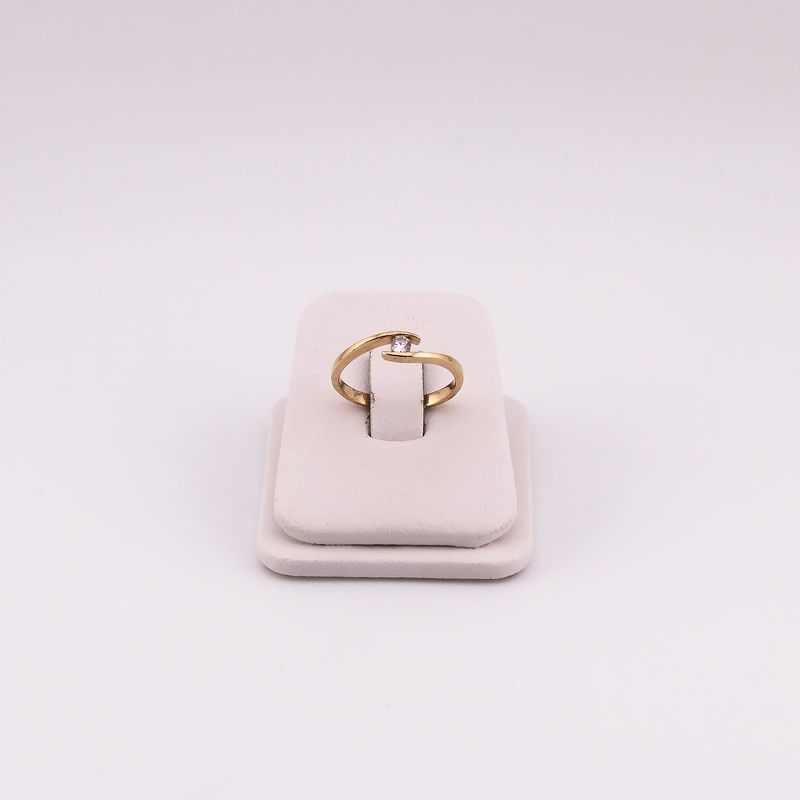 Anillo C/p Bca 14k 1.8g #6.5