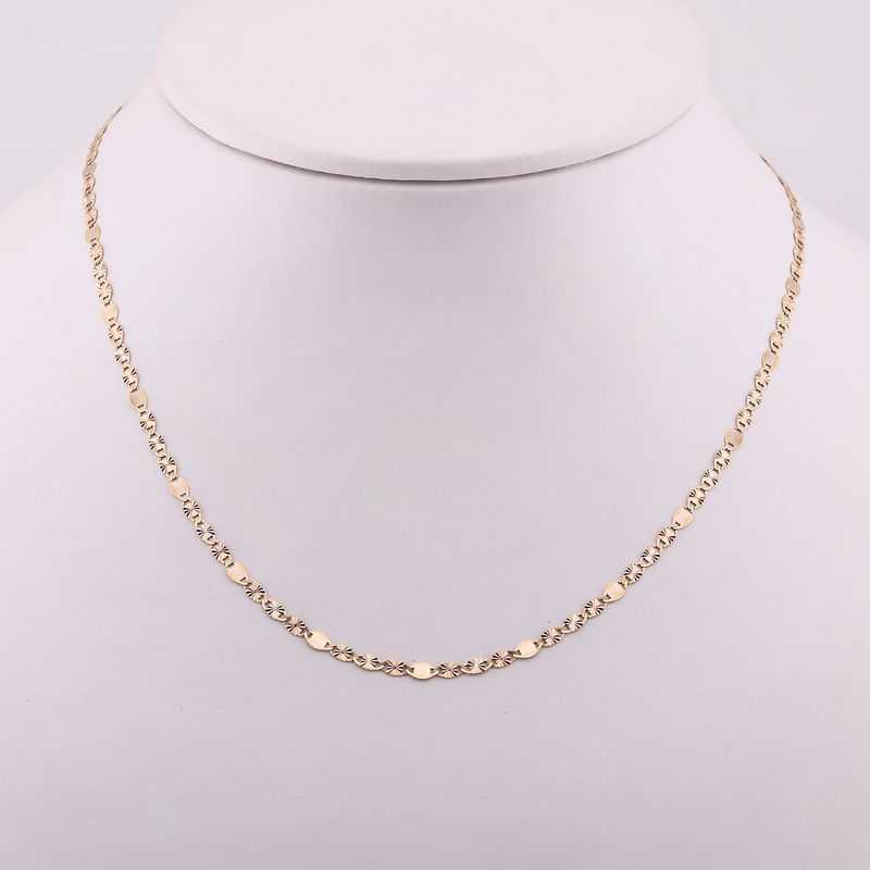 Cadena Gucci Italiana 14k 3g 55cm