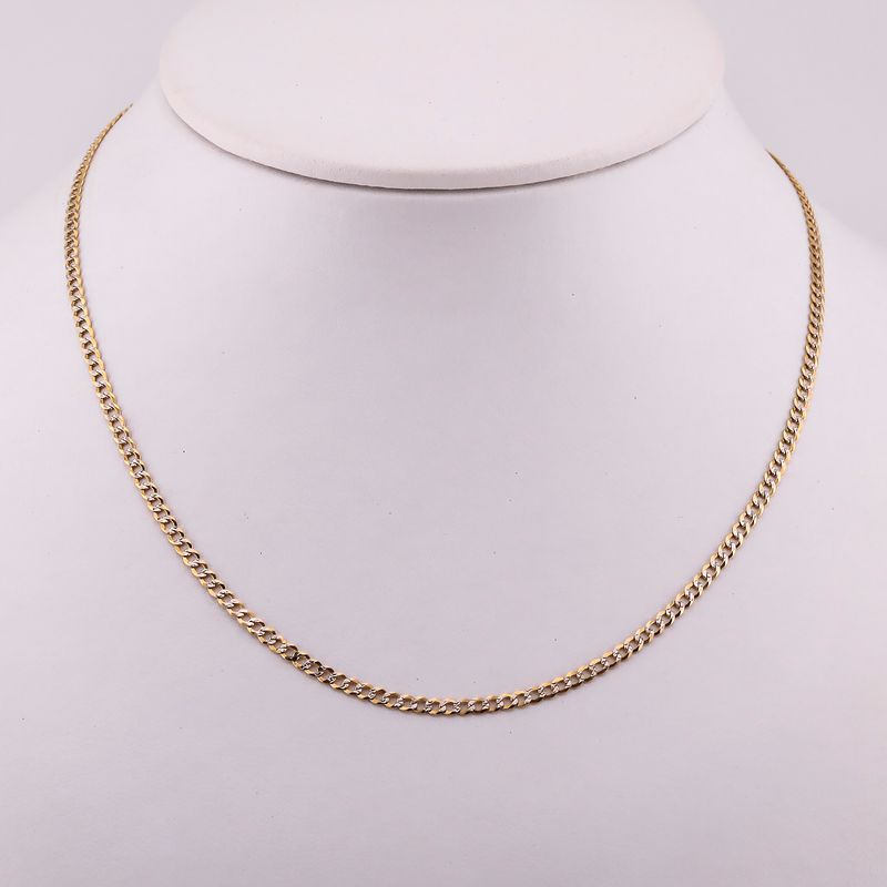 Cadena Eslabon Diam. 14k 5.2g 50cm