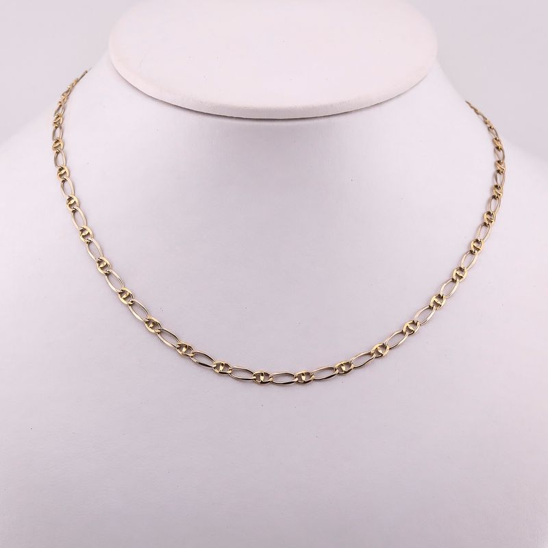 Cadena Mixta  14k 7.2g 55cm